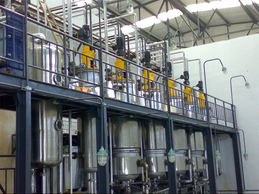 PLC Fish Oil Refining System High Productivity Fish Oil Ethyl Ester Refining System